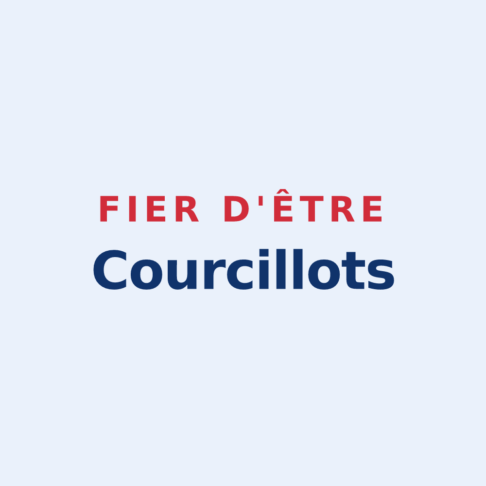 Sticker « Fier d'être Courcillots » — design pour Courçais