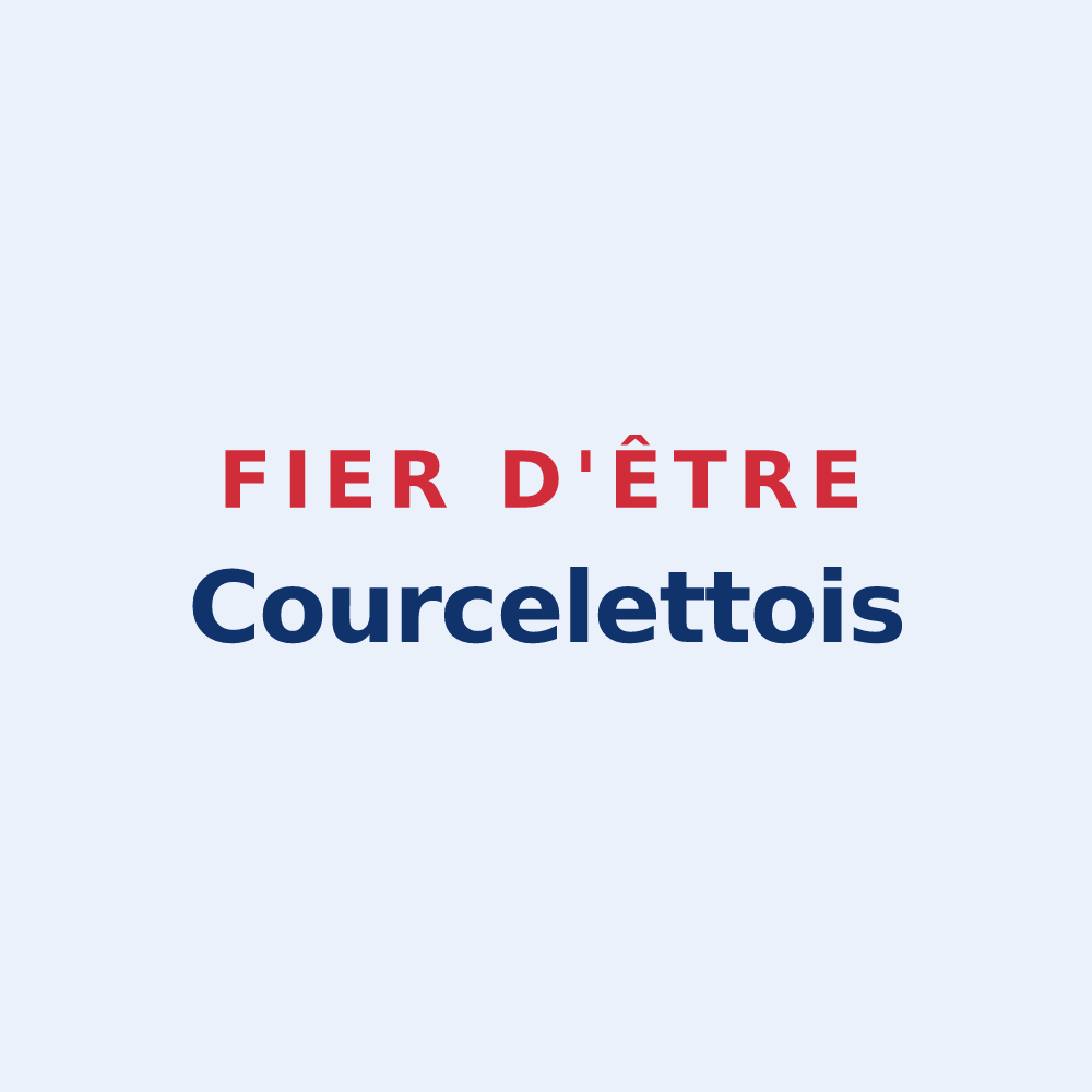 Sticker « Fier d'être Courcelettois » — design pour Courcelette