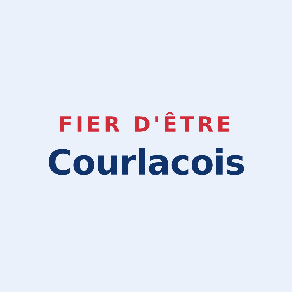 Sticker « Fier d'être Courlacois » — design pour Courlac