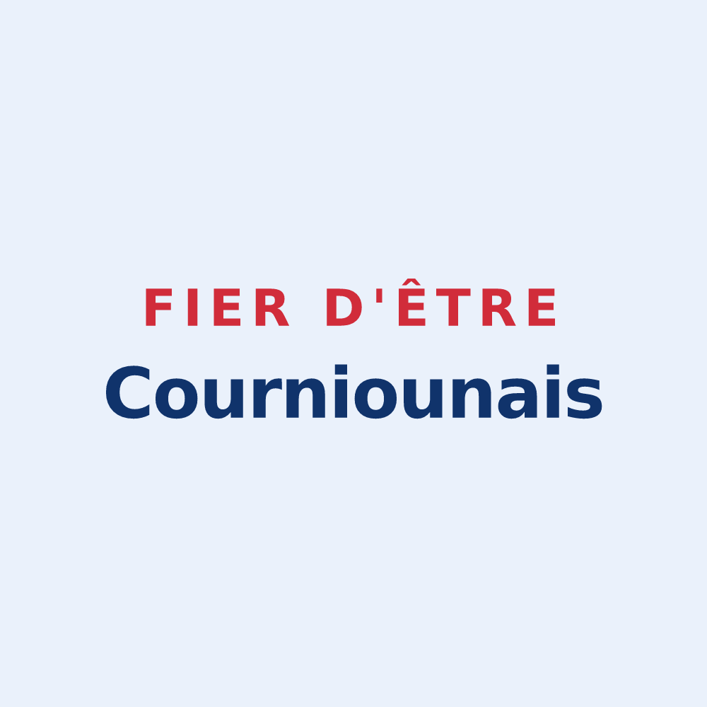Sticker « Fier d'être Courniounais » — design pour Courniou