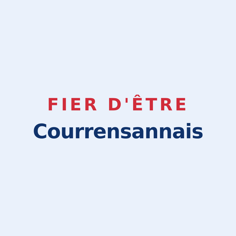 Sticker « Fier d'être Courrensannais » — design pour Courrensan