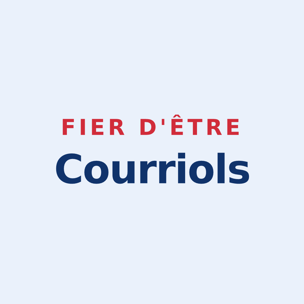 Sticker « Fier d'être Courriols » — design pour Courry