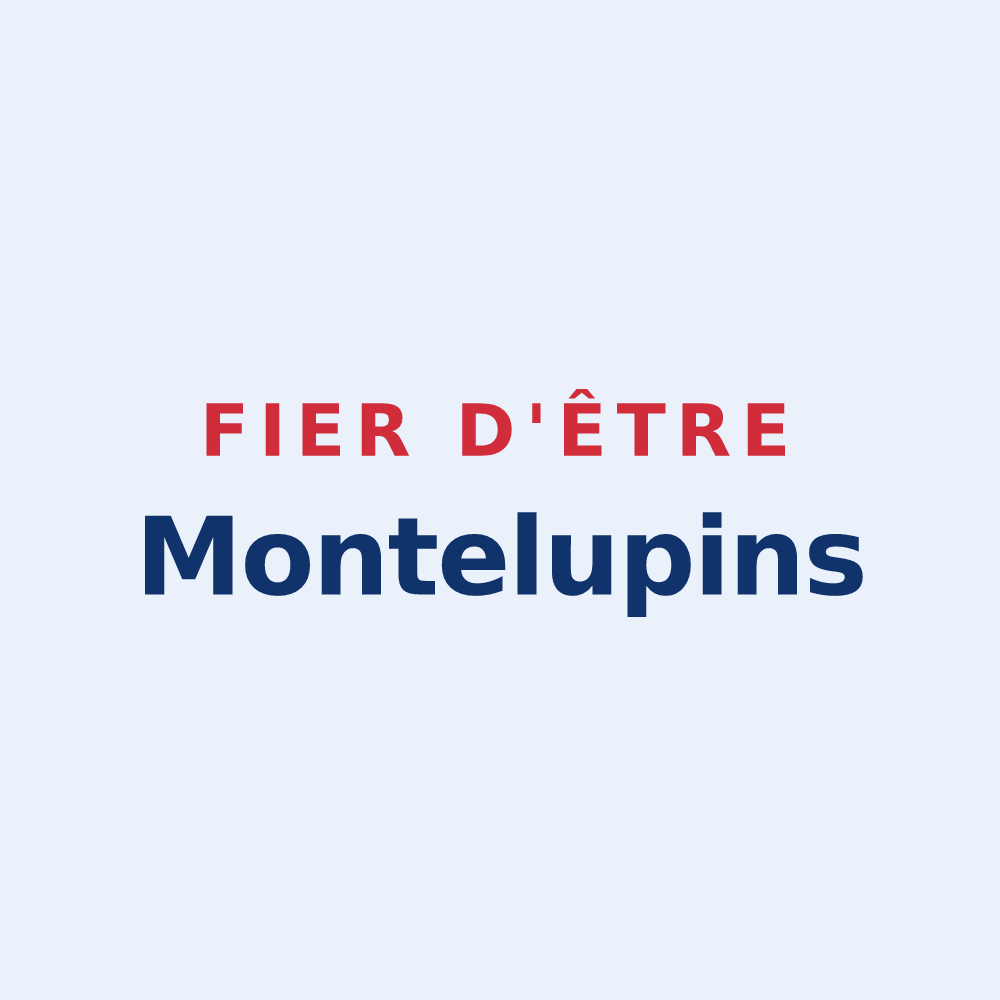 Sticker « Fier d'être Montelupins » — design pour Courson-Monteloup