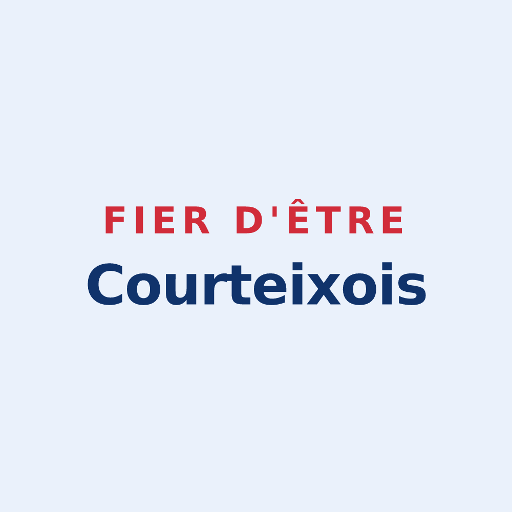 Sticker « Fier d'être Courteixois » — design pour Courteix