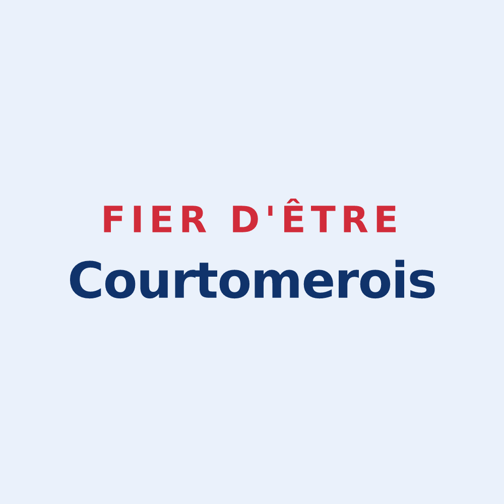 Sticker « Fier d'être Courtomerois » — design pour Courtomer