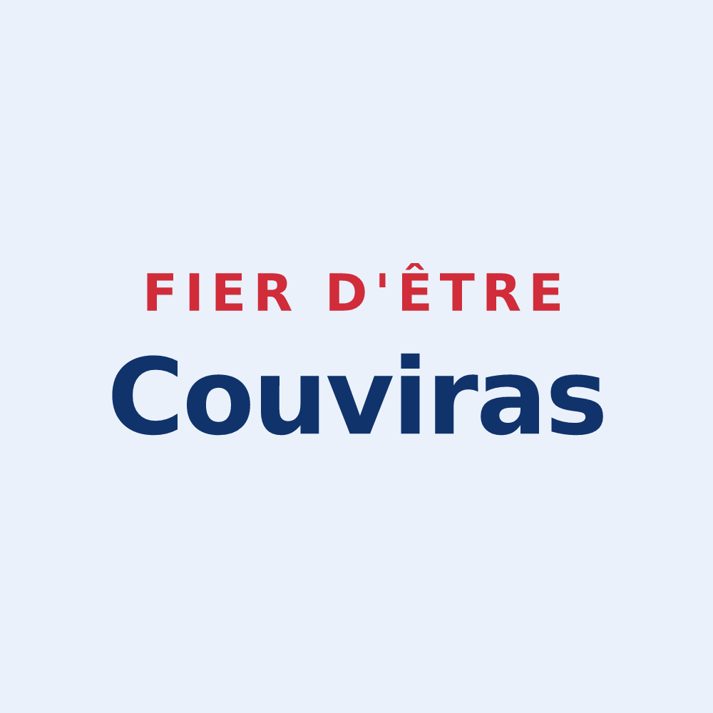 Sticker « Fier d'être Couviras » — design pour Courvières