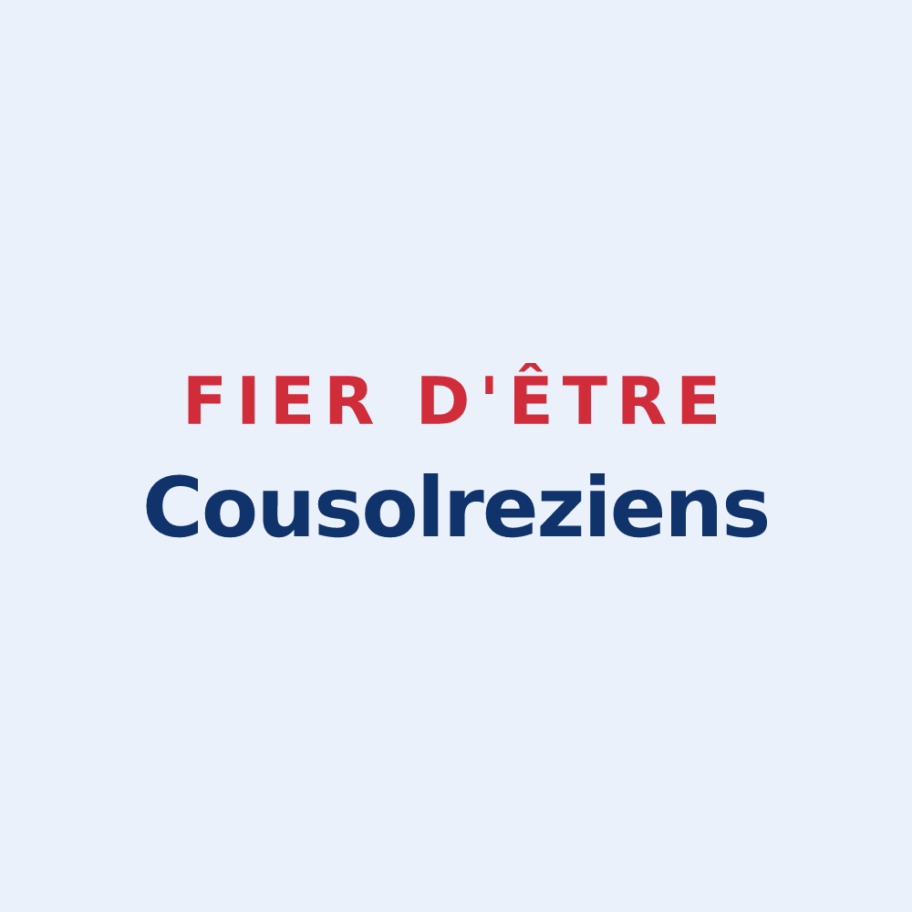 Sticker « Fier d'être Cousolreziens » — design pour Cousolre