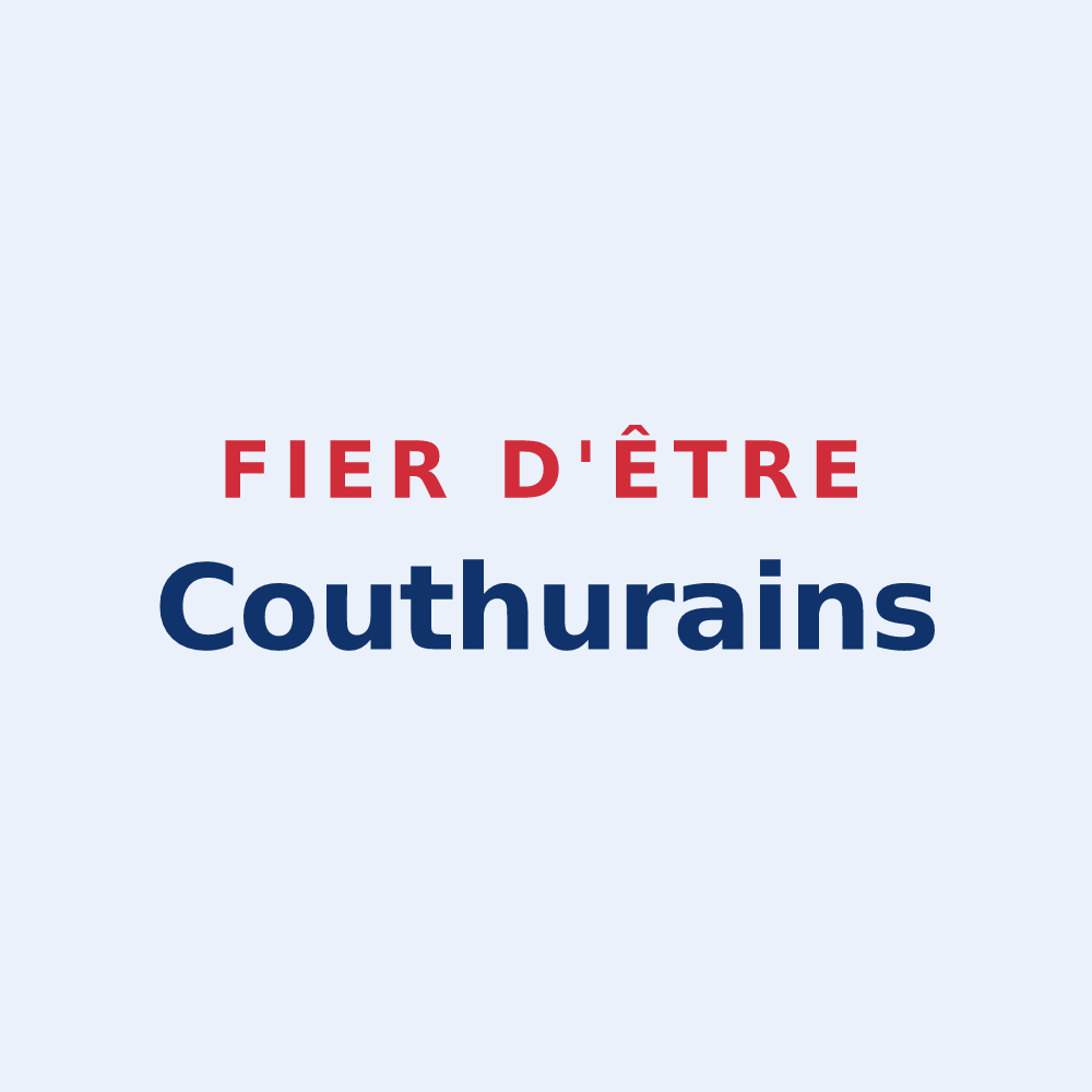 Sticker « Fier d'être Couthurains » — design pour Couthures-sur-Garonne