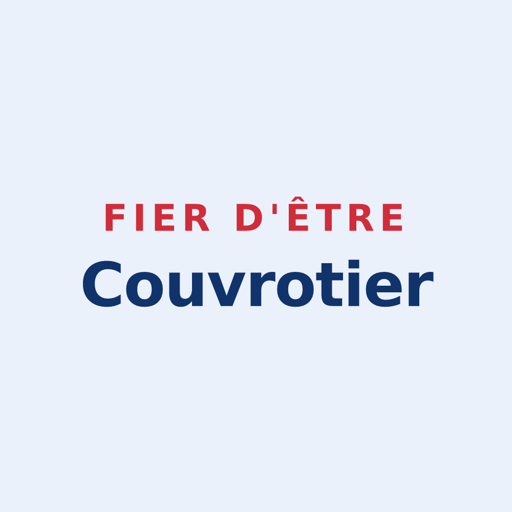 Sticker « Fier d'être Couvrotier » — design pour Couvrot
