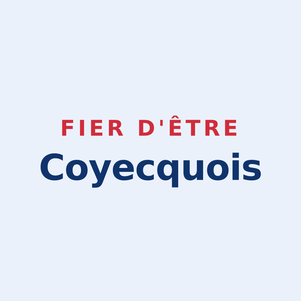 Sticker « Fier d'être Coyecquois » — design pour Coyecques