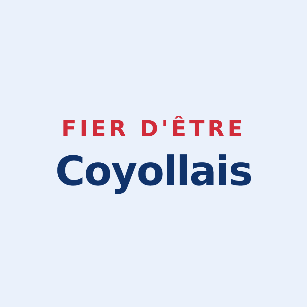 Sticker « Fier d'être Coyollais » — design pour Coyolles