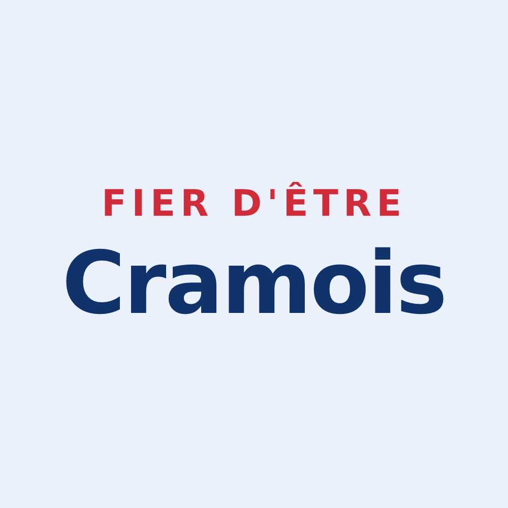 Sticker « Fier d'être Cramois » — design pour Cram-Chaban
