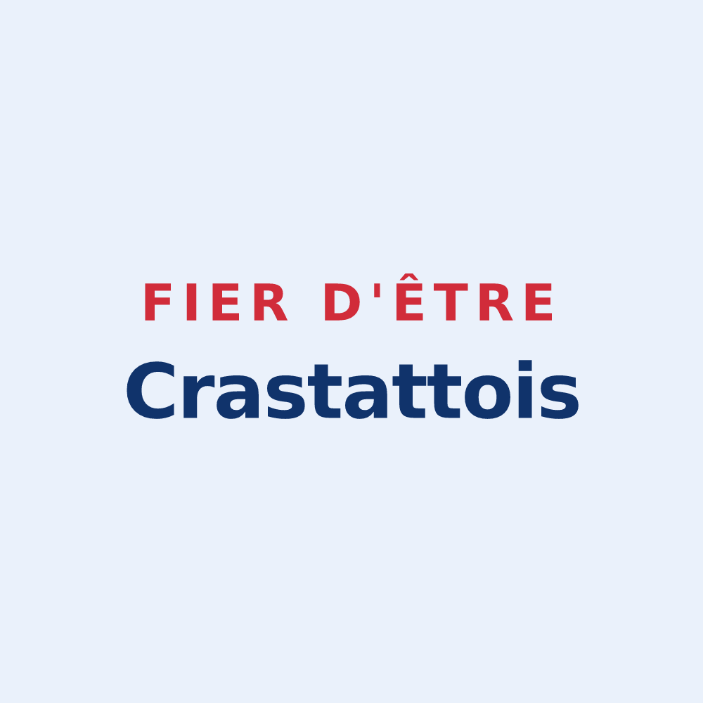 Sticker « Fier d'être Crastattois » — design pour Crastatt