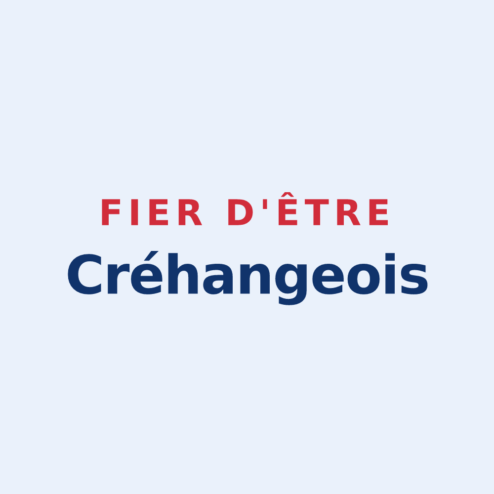 Sticker « Fier d'être Créhangeois » — design pour Créhange