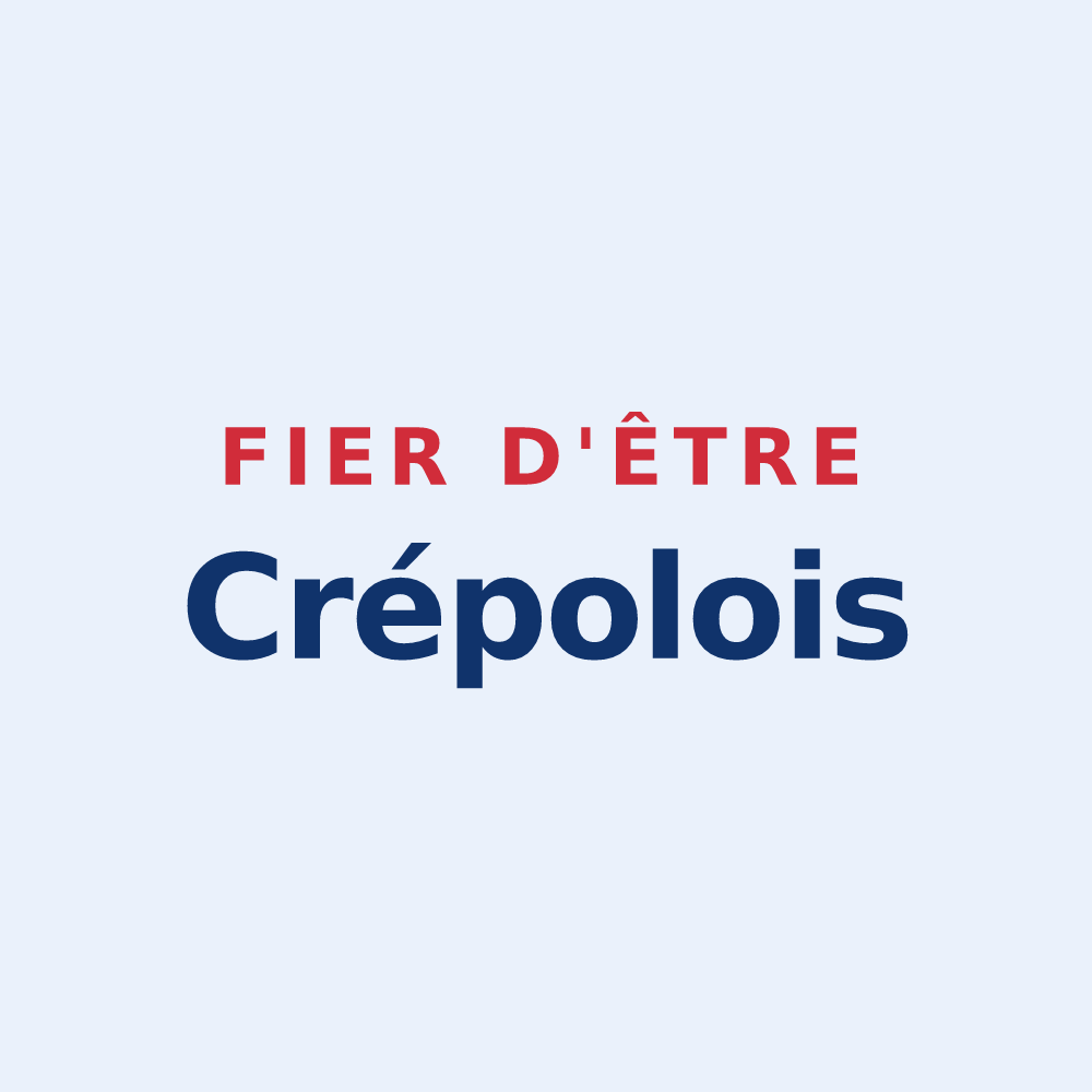 Sticker « Fier d'être Crépolois » — design pour Crépol
