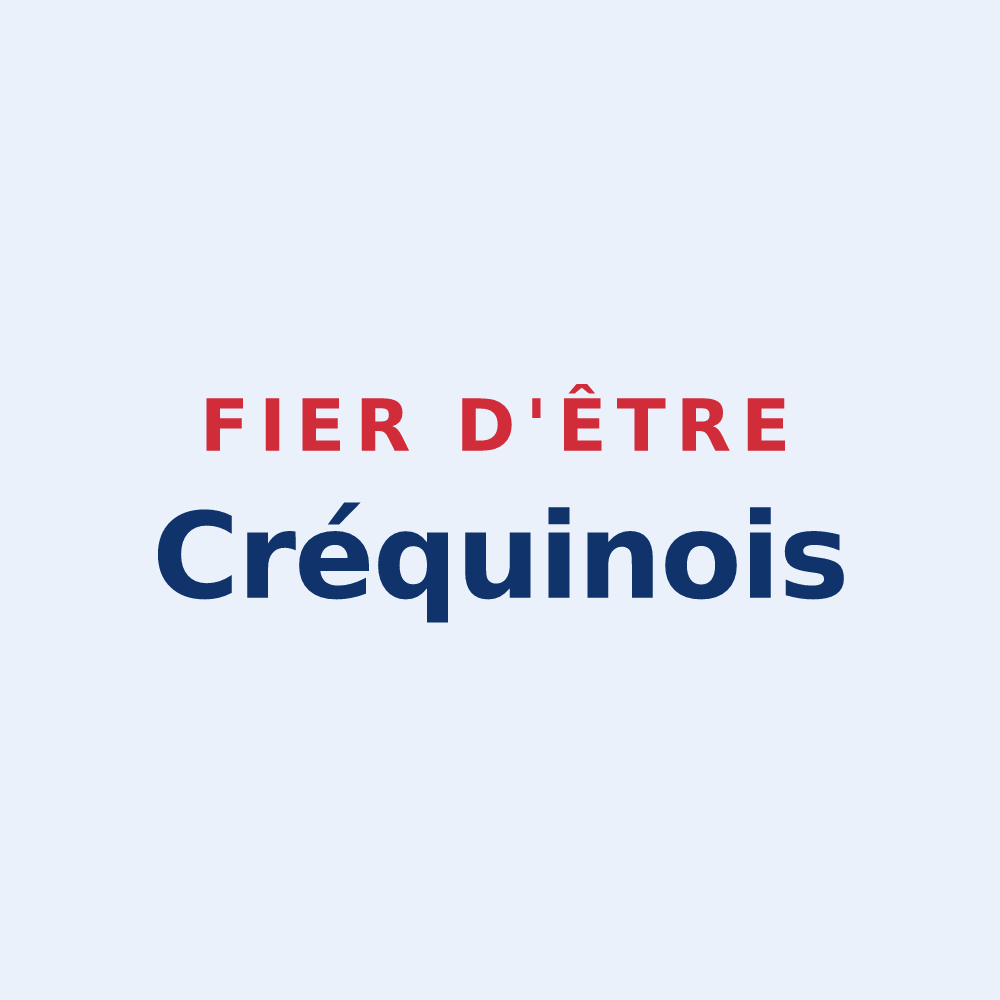 Sticker « Fier d'être Créquinois » — design pour Créquy