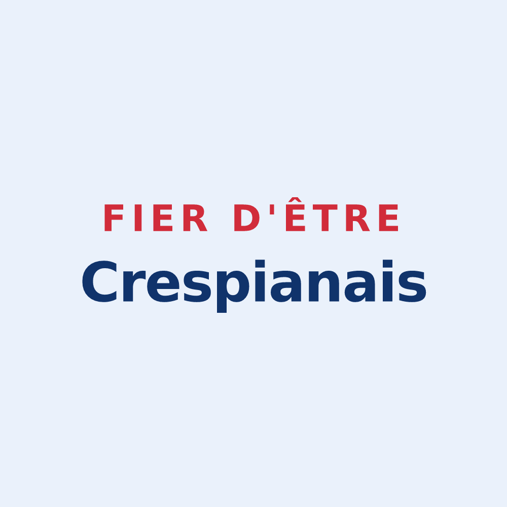 Sticker « Fier d'être Crespianais » — design pour Crespian
