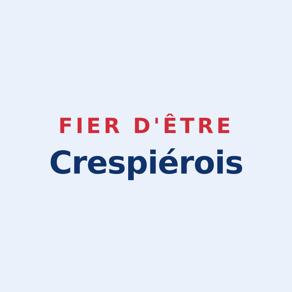 Sticker « Fier d'être Crespiérois » — design pour Crespières