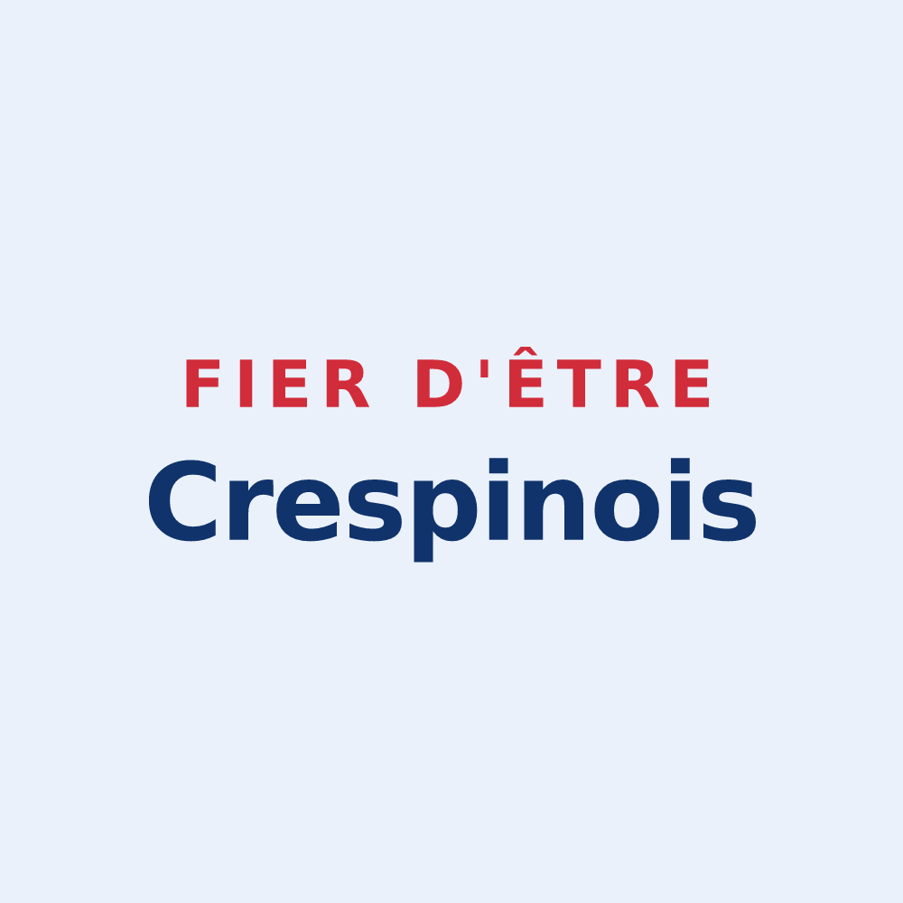 Sticker « Fier d'être Crespinois » — design pour Crespin