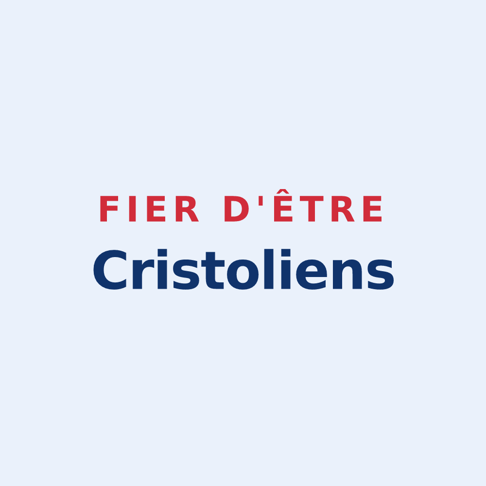 Sticker « Fier d'être Cristoliens » — design pour Créteil