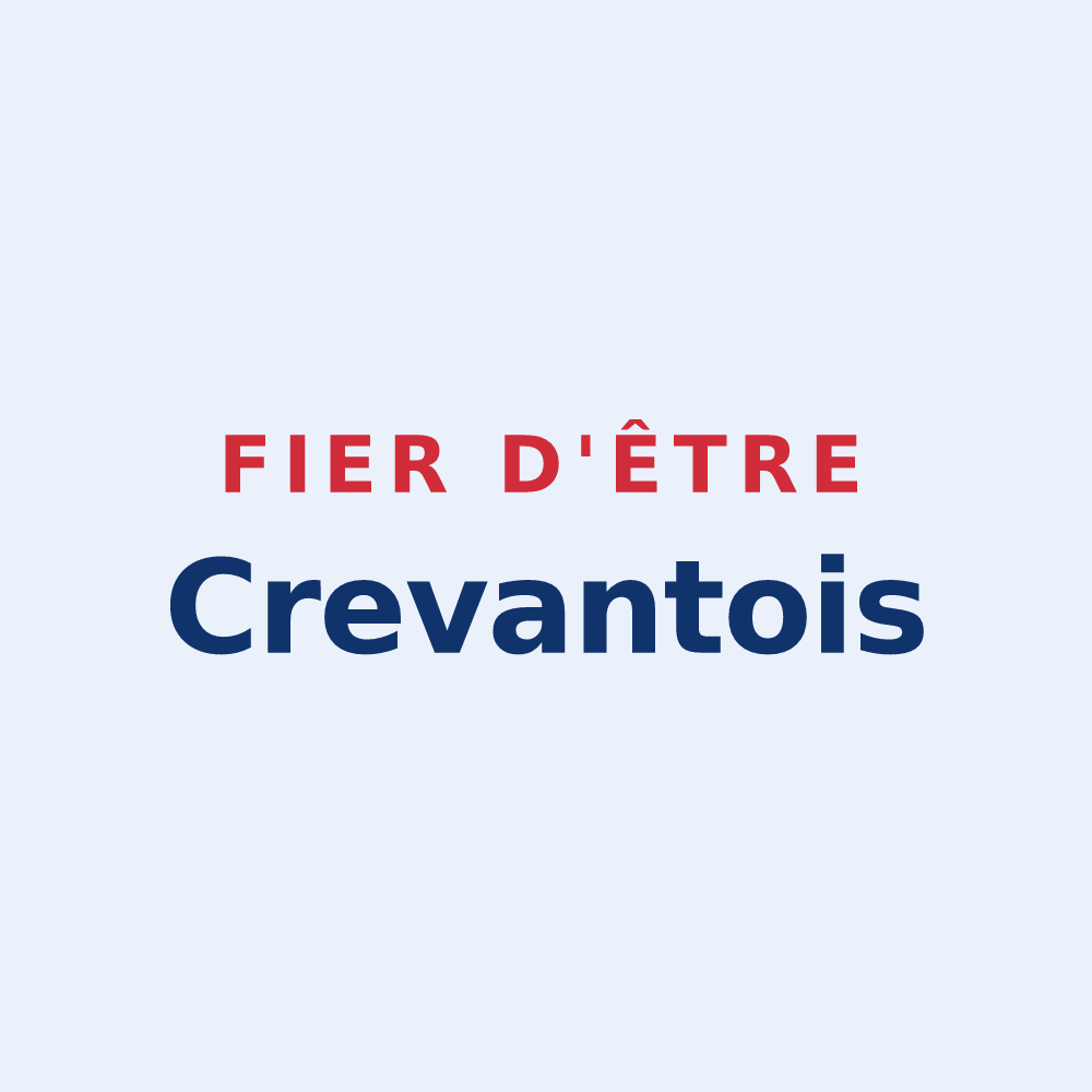Sticker « Fier d'être Crevantois » — design pour Crevant-Laveine