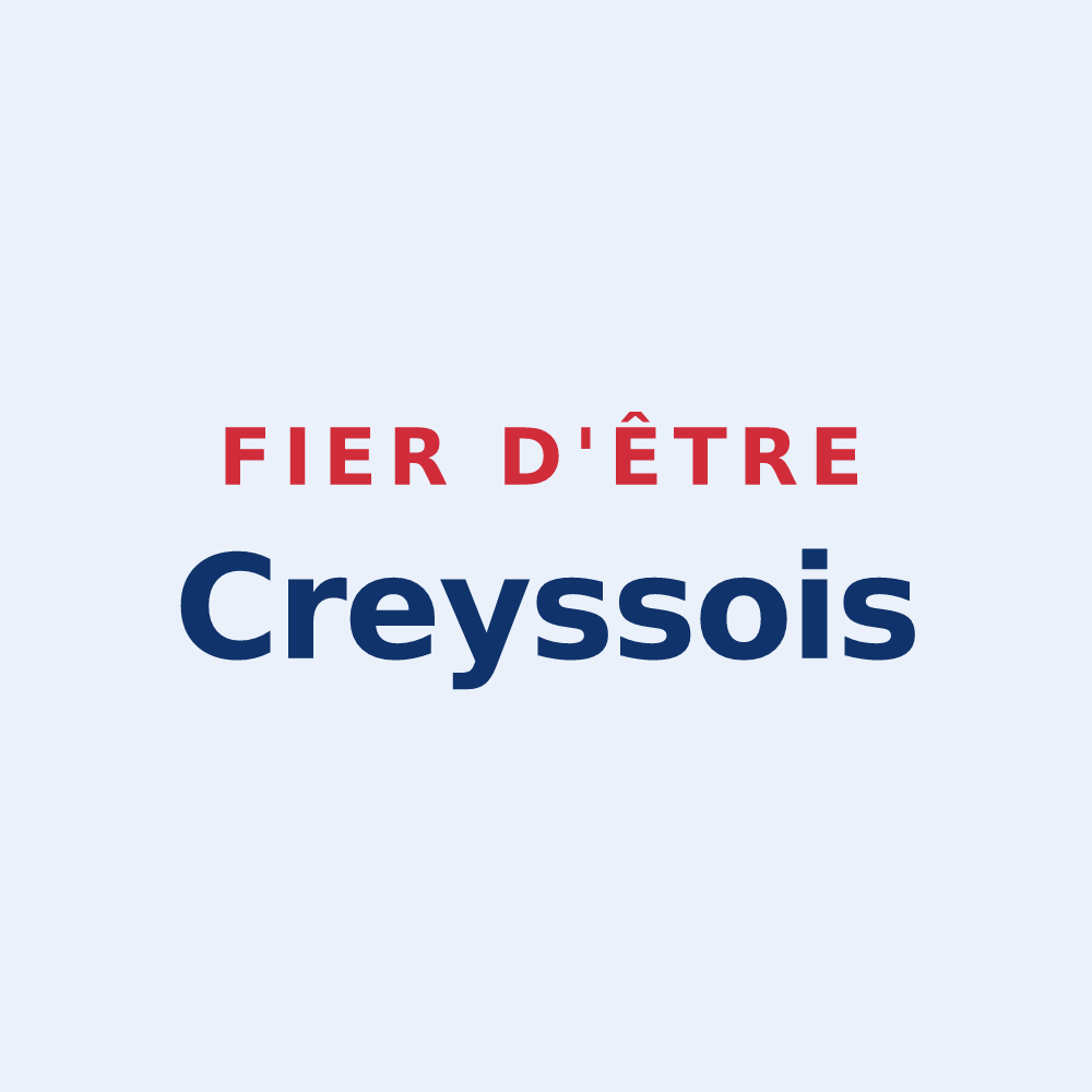 Sticker « Fier d'être Creyssois » — design pour Creysse