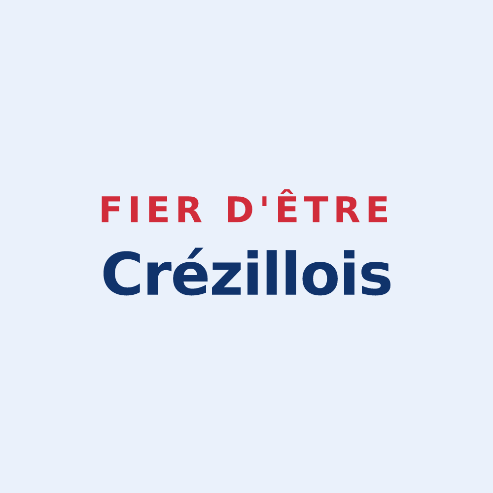 Sticker « Fier d'être Crézillois » — design pour Crézilles