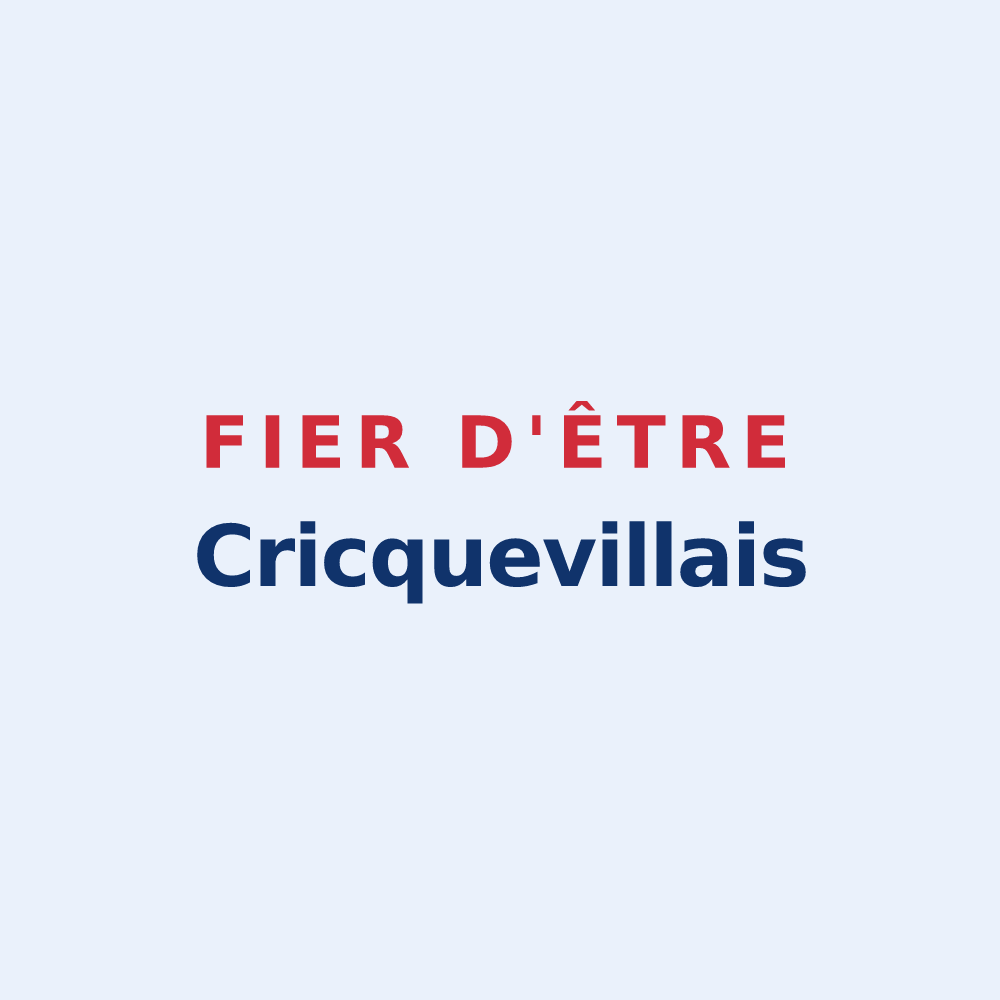 Sticker « Fier d'être Cricquevillais » — design pour Cricqueville-en-Bessin