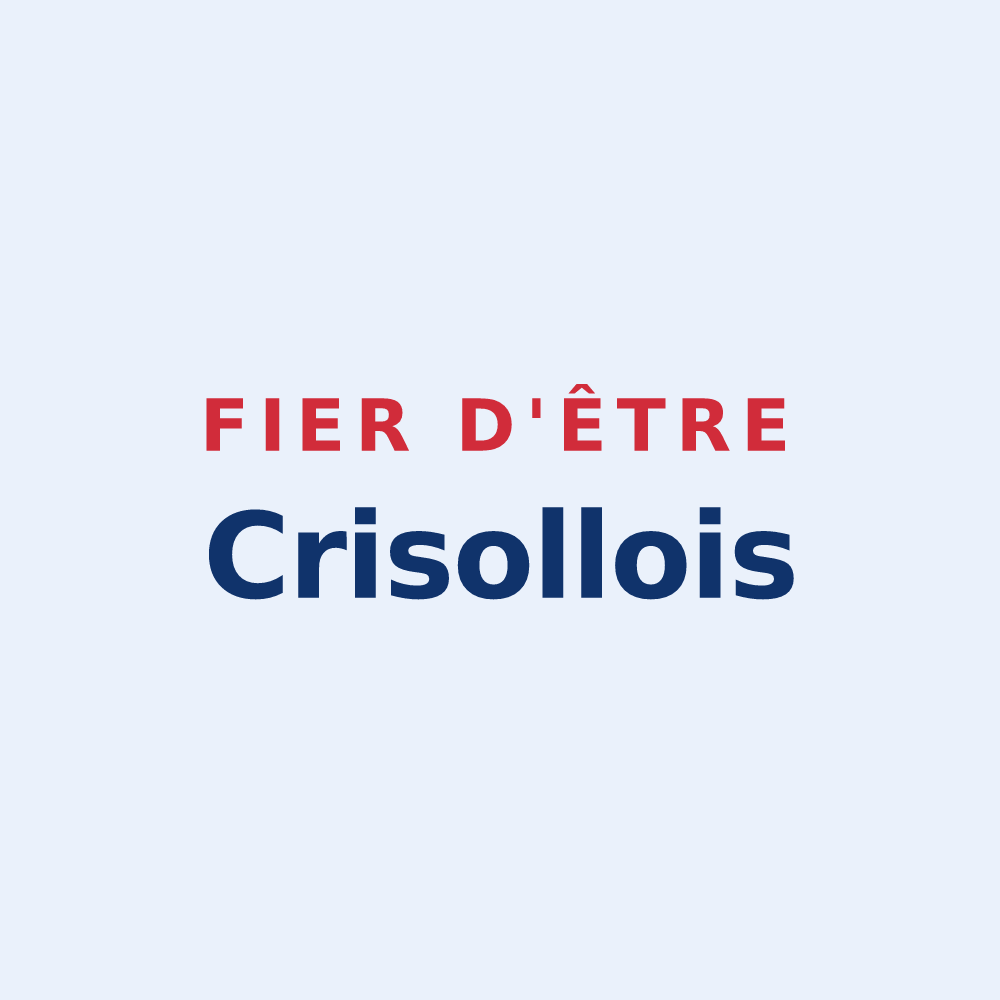 Sticker « Fier d'être Crisollois » — design pour Crisolles