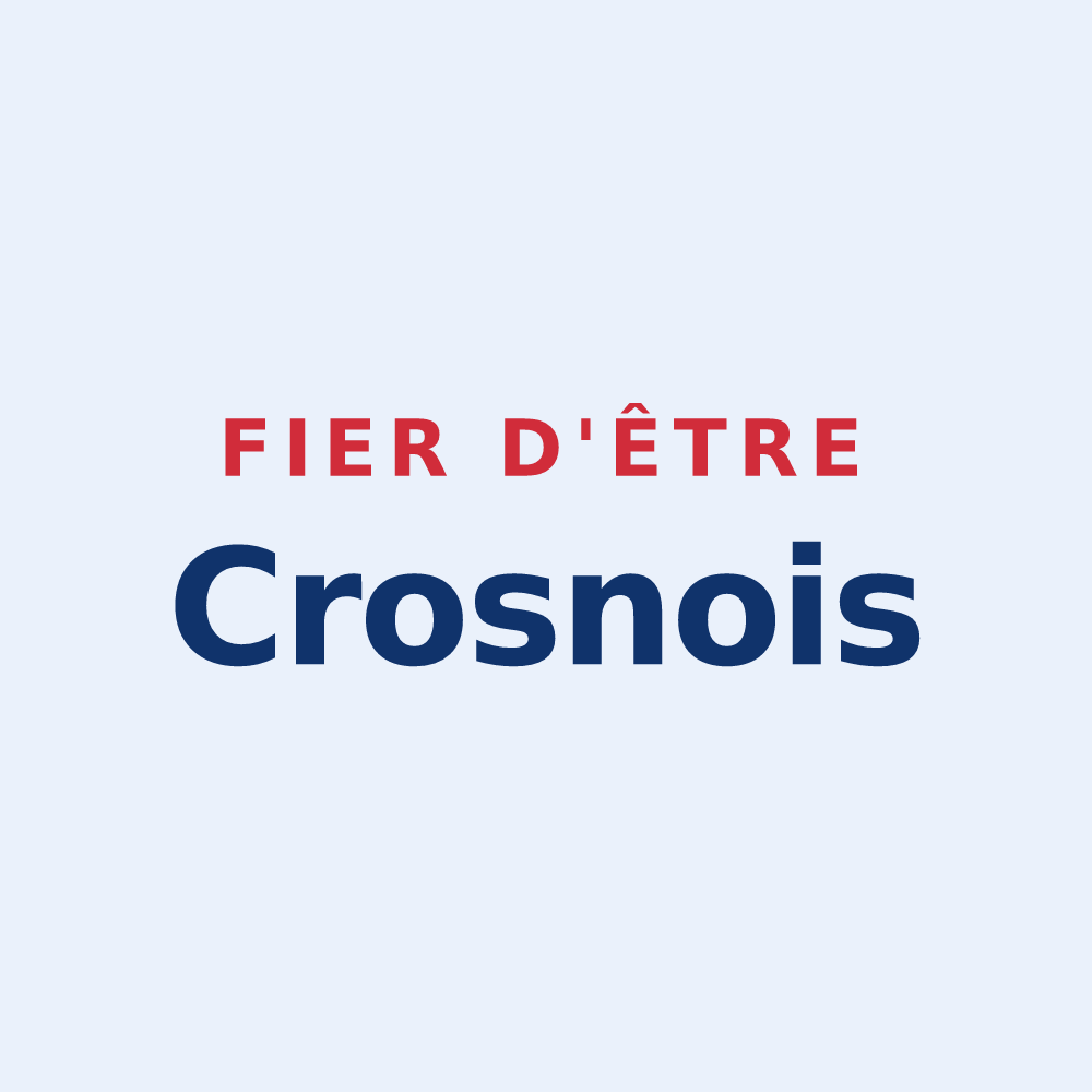 Sticker « Fier d'être Crosnois » — design pour Crosne