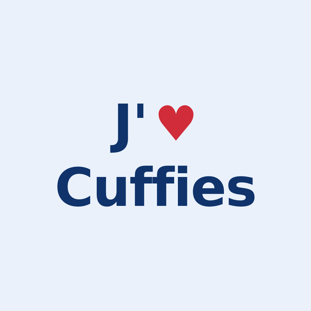 Sticker personnalisé Cuffies — design J'aime Cuffies