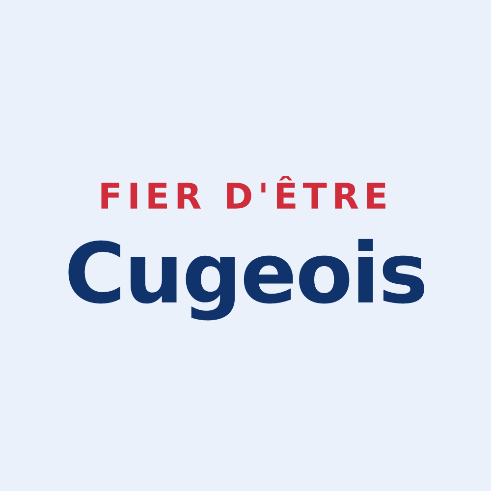 Sticker « Fier d'être Cugeois » — design pour Cuges-les-Pins