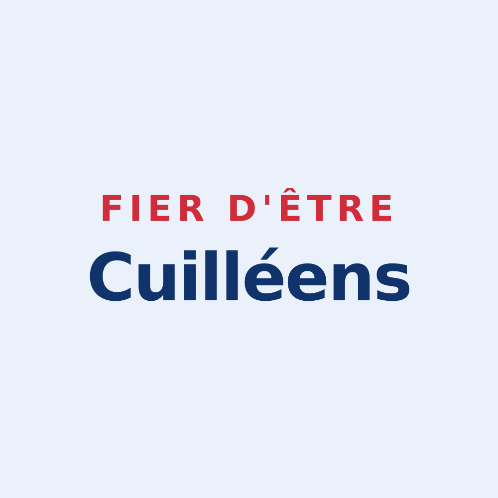 Sticker « Fier d'être Cuilléens » — design pour Cuillé