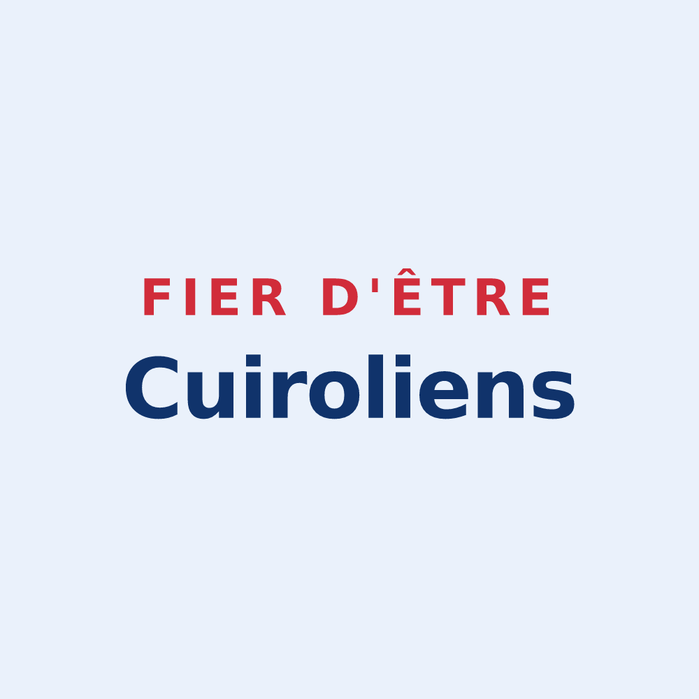 Sticker « Fier d'être Cuiroliens » — design pour Cuirieux