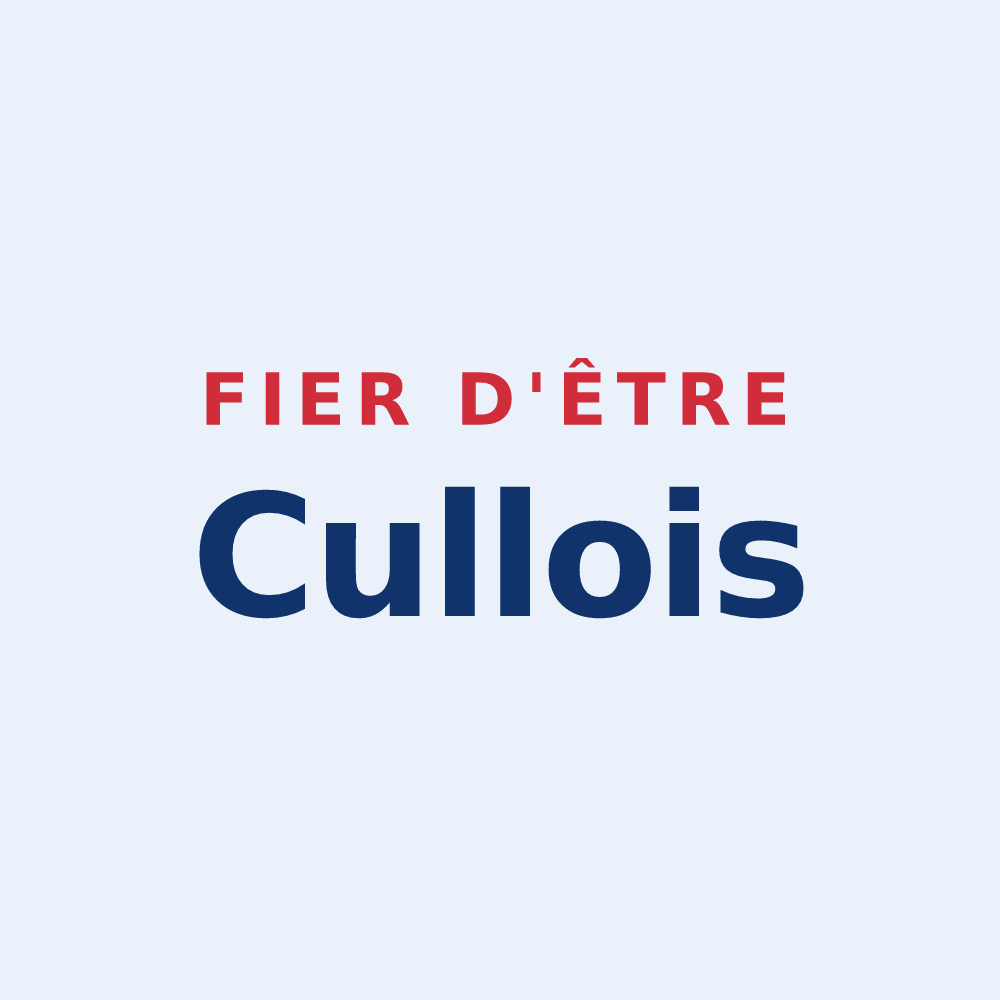 Sticker « Fier d'être Cullois » — design pour Culles-les-Roches