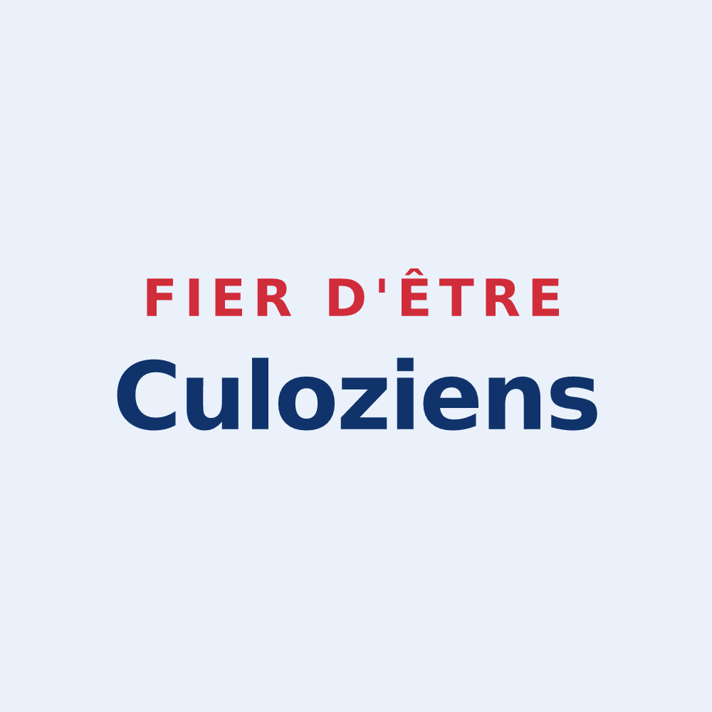 Sticker « Fier d'être Culoziens » — design pour Culoz-Béon