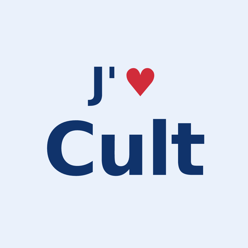 Sticker personnalisé Cult — design J'aime Cult