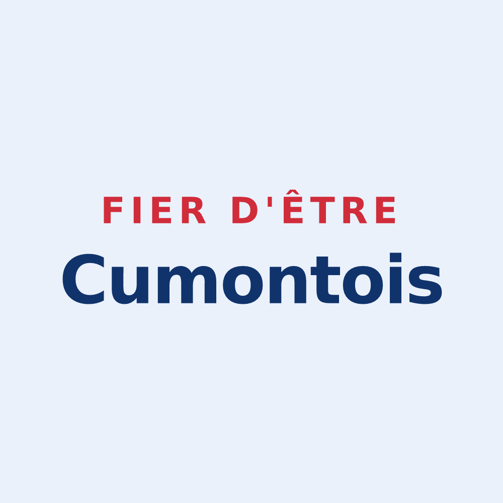 Sticker « Fier d'être Cumontois » — design pour Cumont