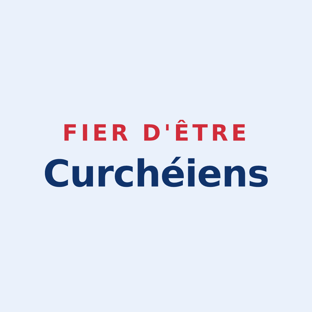 Sticker « Fier d'être Curchéiens » — design pour Curchy