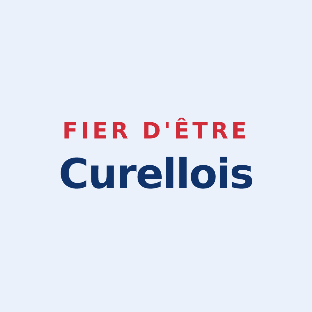 Sticker « Fier d'être Curellois » — design pour Curel