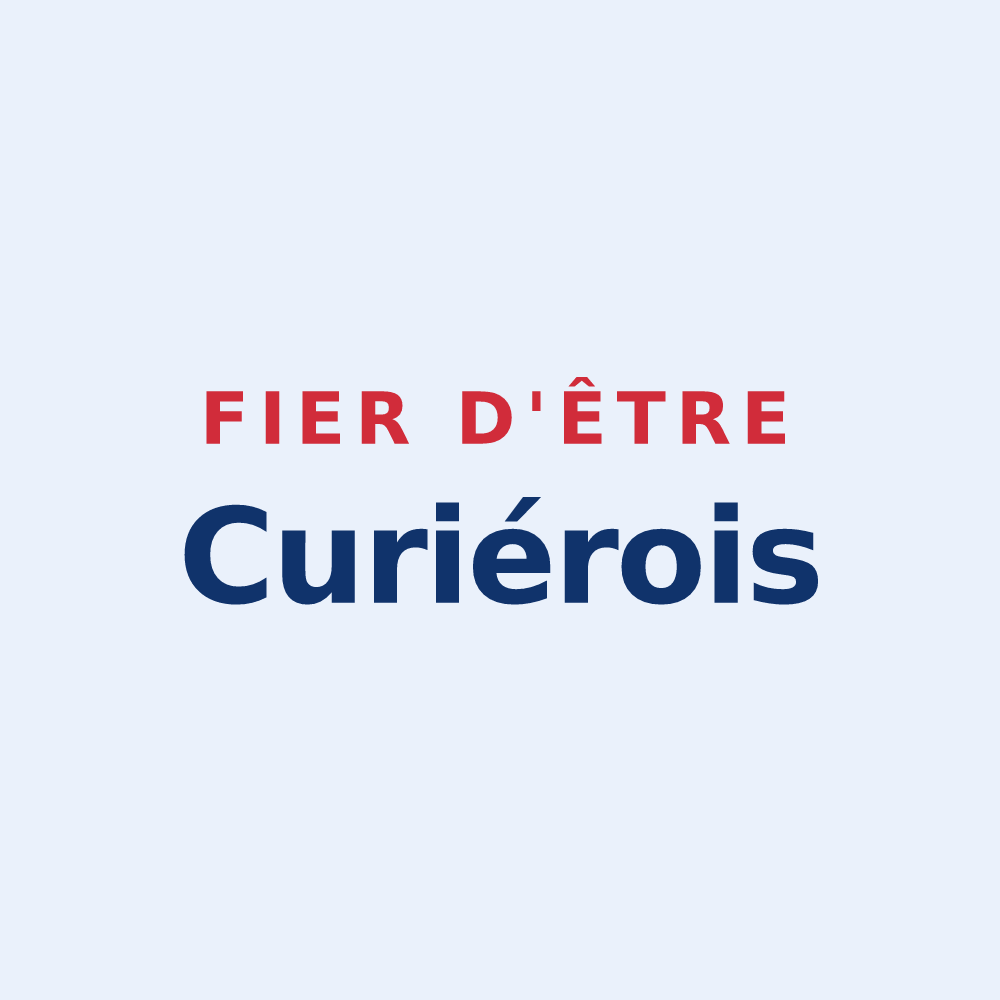 Sticker « Fier d'être Curiérois » — design pour Curières