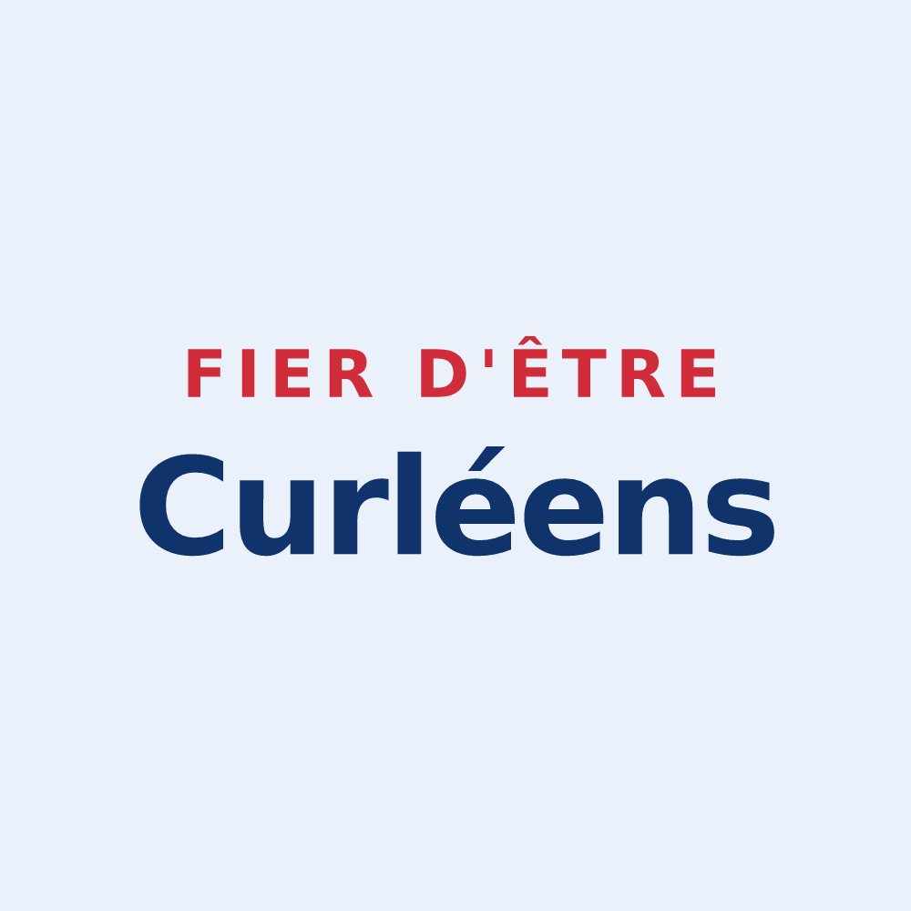 Sticker « Fier d'être Curléens » — design pour Curley