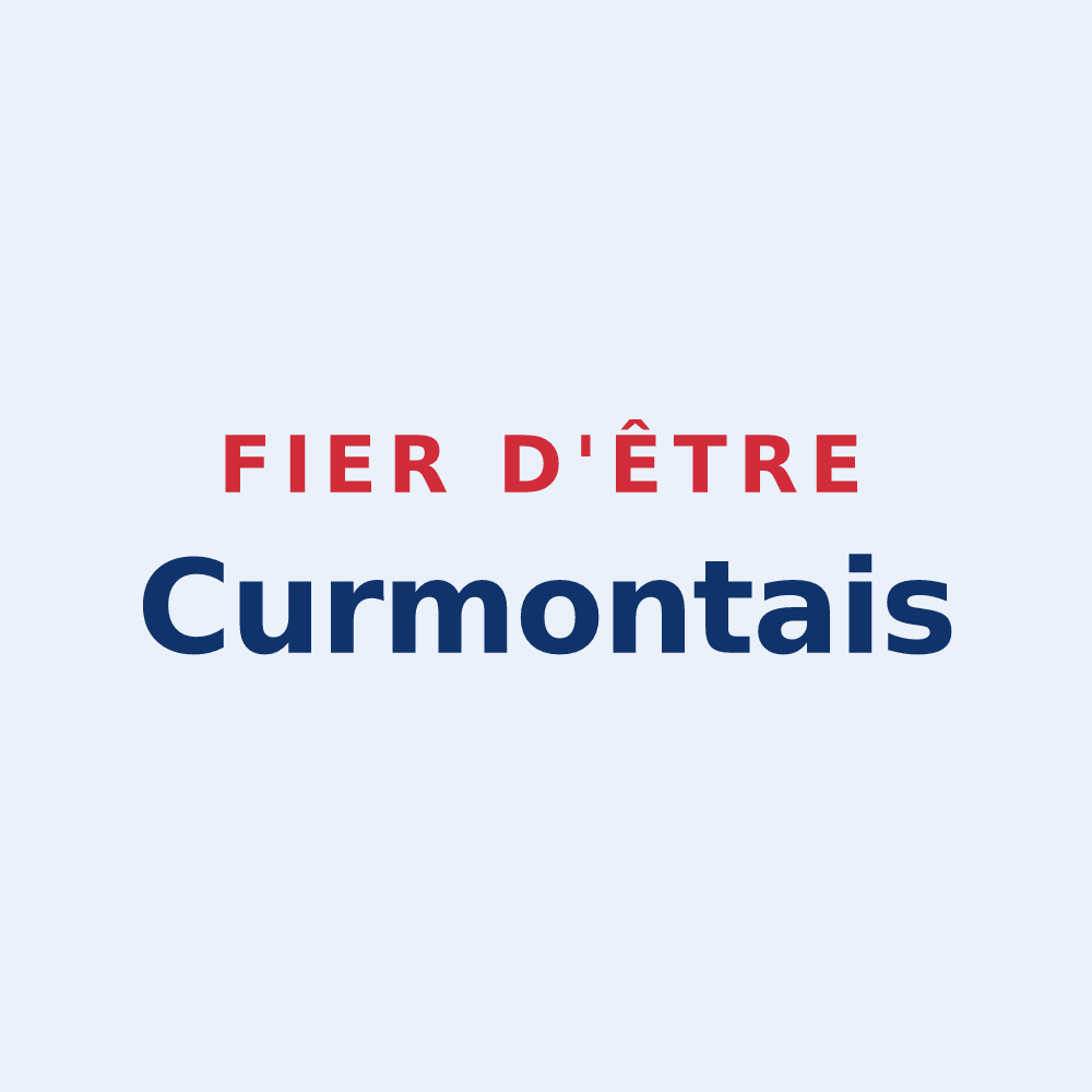 Sticker « Fier d'être Curmontais » — design pour Curmont