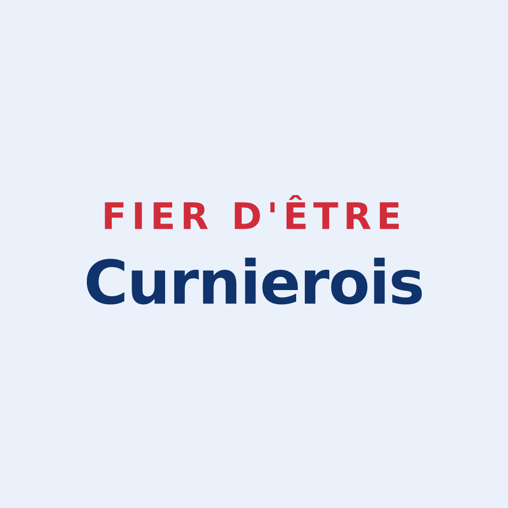Sticker « Fier d'être Curnierois » — design pour Curnier