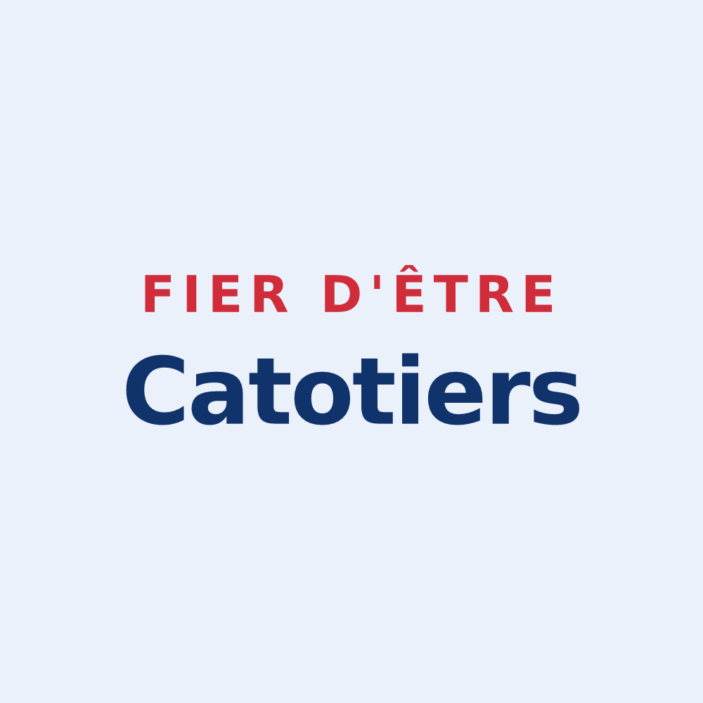 Sticker « Fier d'être Catotiers » — design pour Cusey