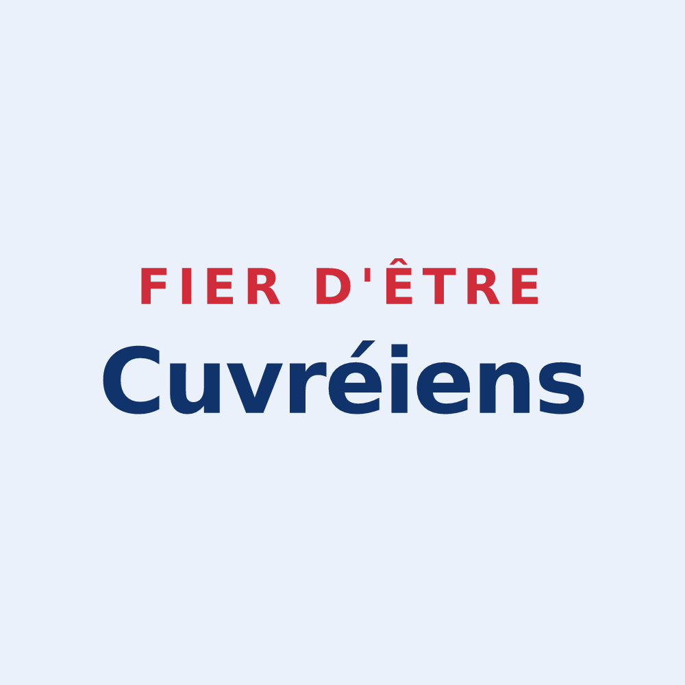 Sticker « Fier d'être Cuvréiens » — design pour Cuvry