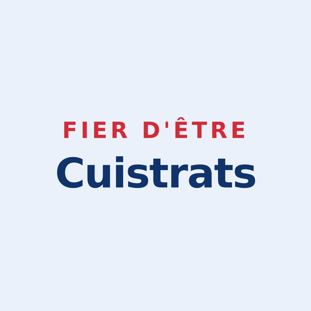 Sticker « Fier d'être Cuistrats » — design pour Cuy