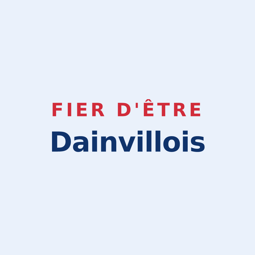 Sticker « Fier d'être Dainvillois » — design pour Dainville