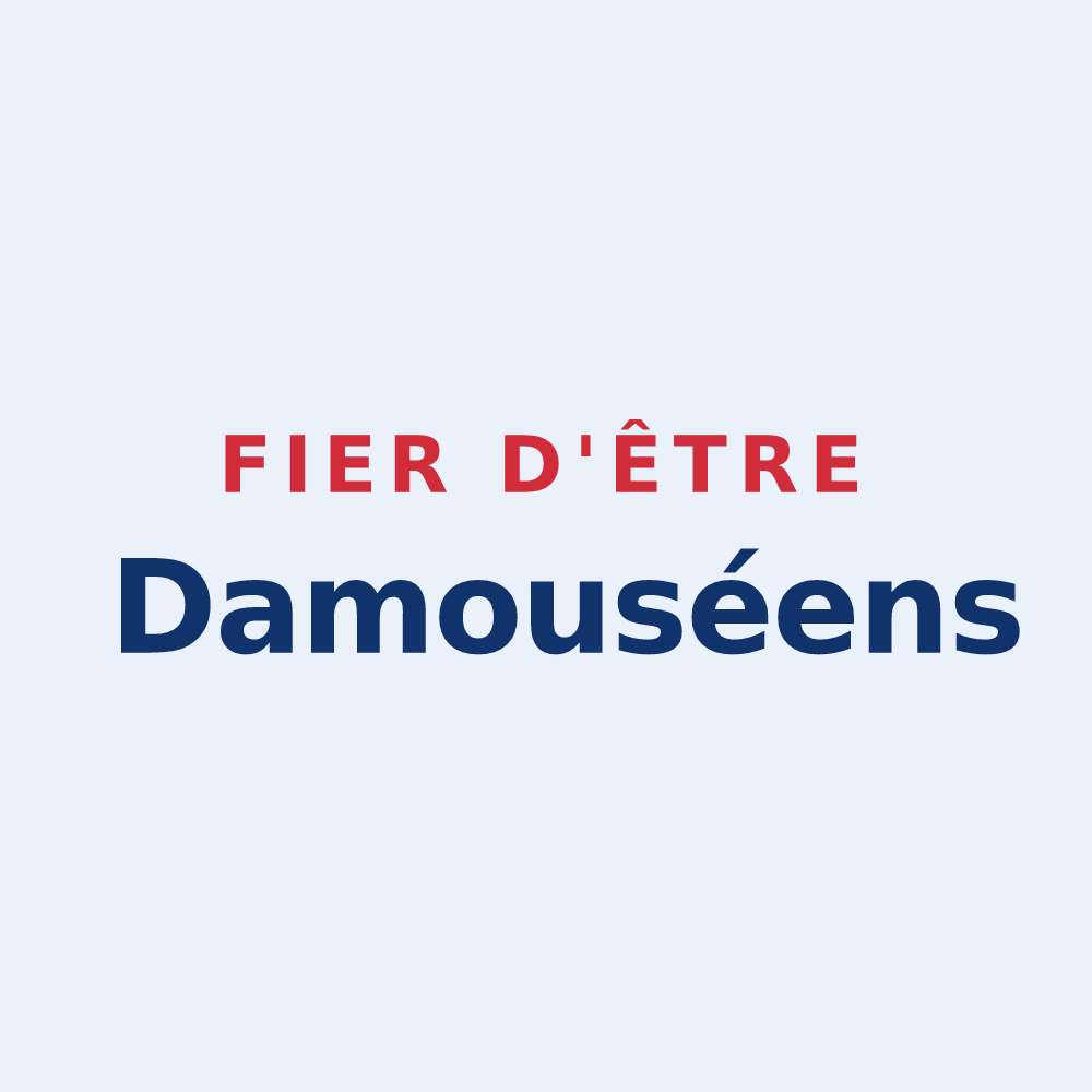 Sticker « Fier d'être Damouséens » — design pour Damousies