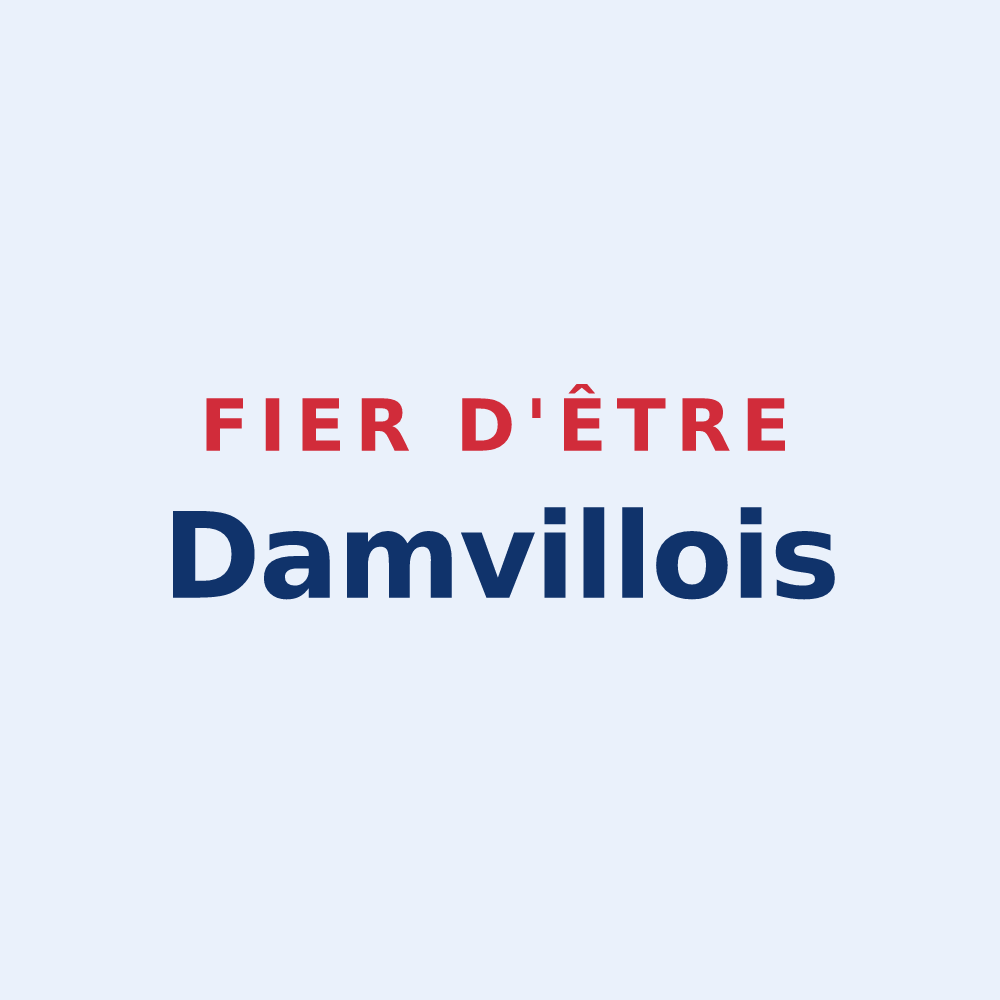 Sticker « Fier d'être Damvillois » — design pour Damvillers